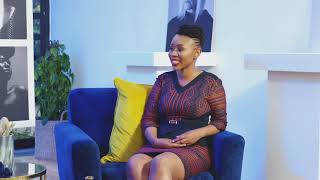 DStv hands the microphone to Rethabile Mosese of Lawyers Against Abuse #WomenOfChange