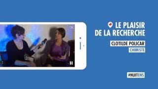 LE PLAISIR DE LA RECHERCHE !  PAR CLOTILDE POLICAR - #NUITENS